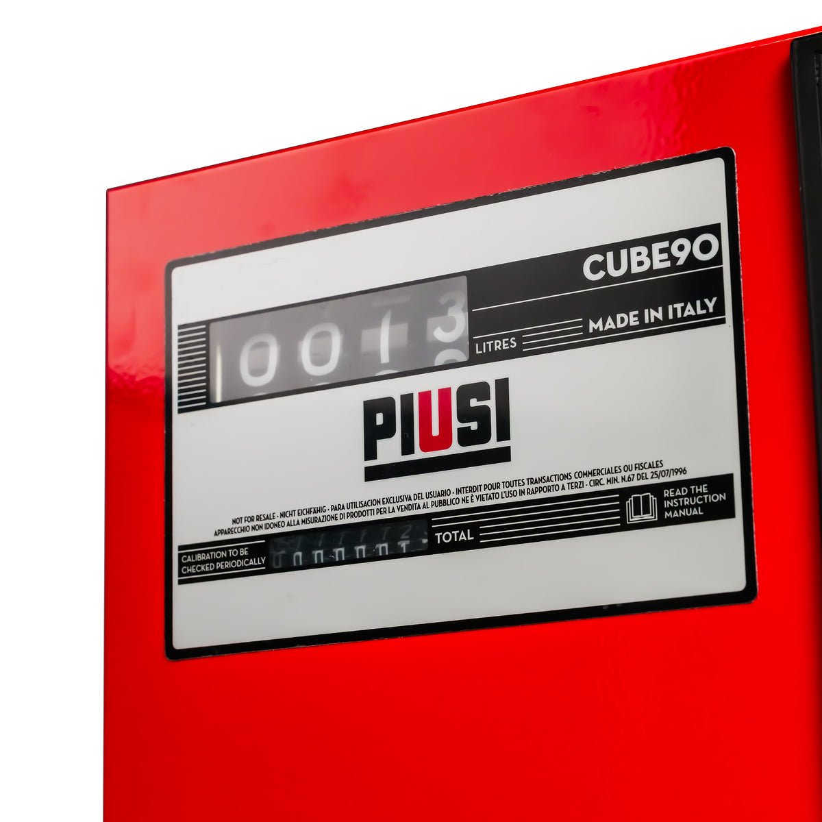 Piusi Cube 90/44 Diesel Pump 240V AC 90lpm - GO Fill