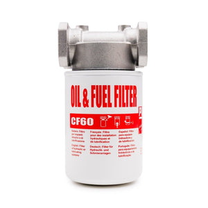 PIUSI Filter Assembly DN25 1" with 10um Particulate Element 60lpm F0777200A