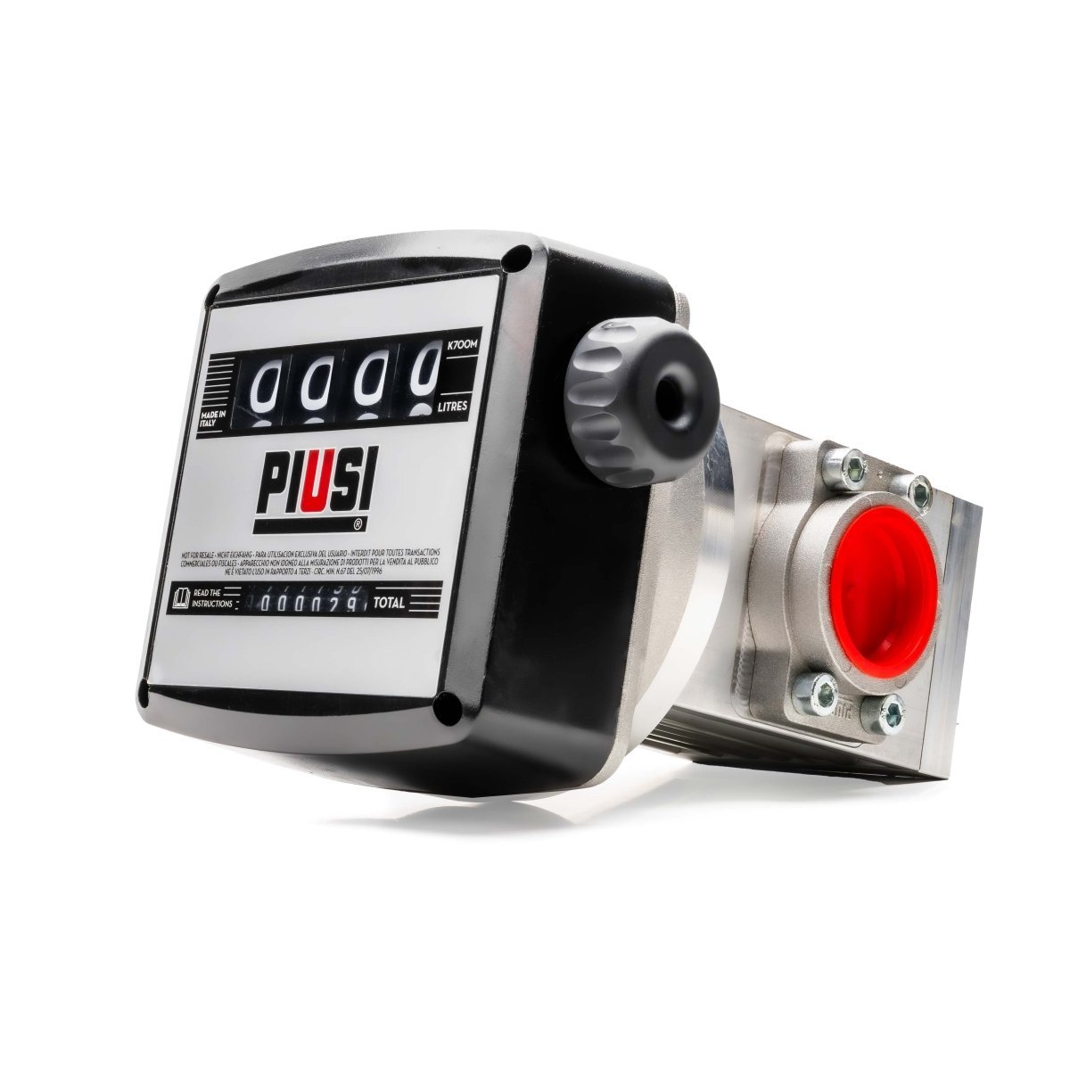 PIUSI K700 Meter Mechanical 40mm FF 20 - 220lpm Litre Display - GO Fill
