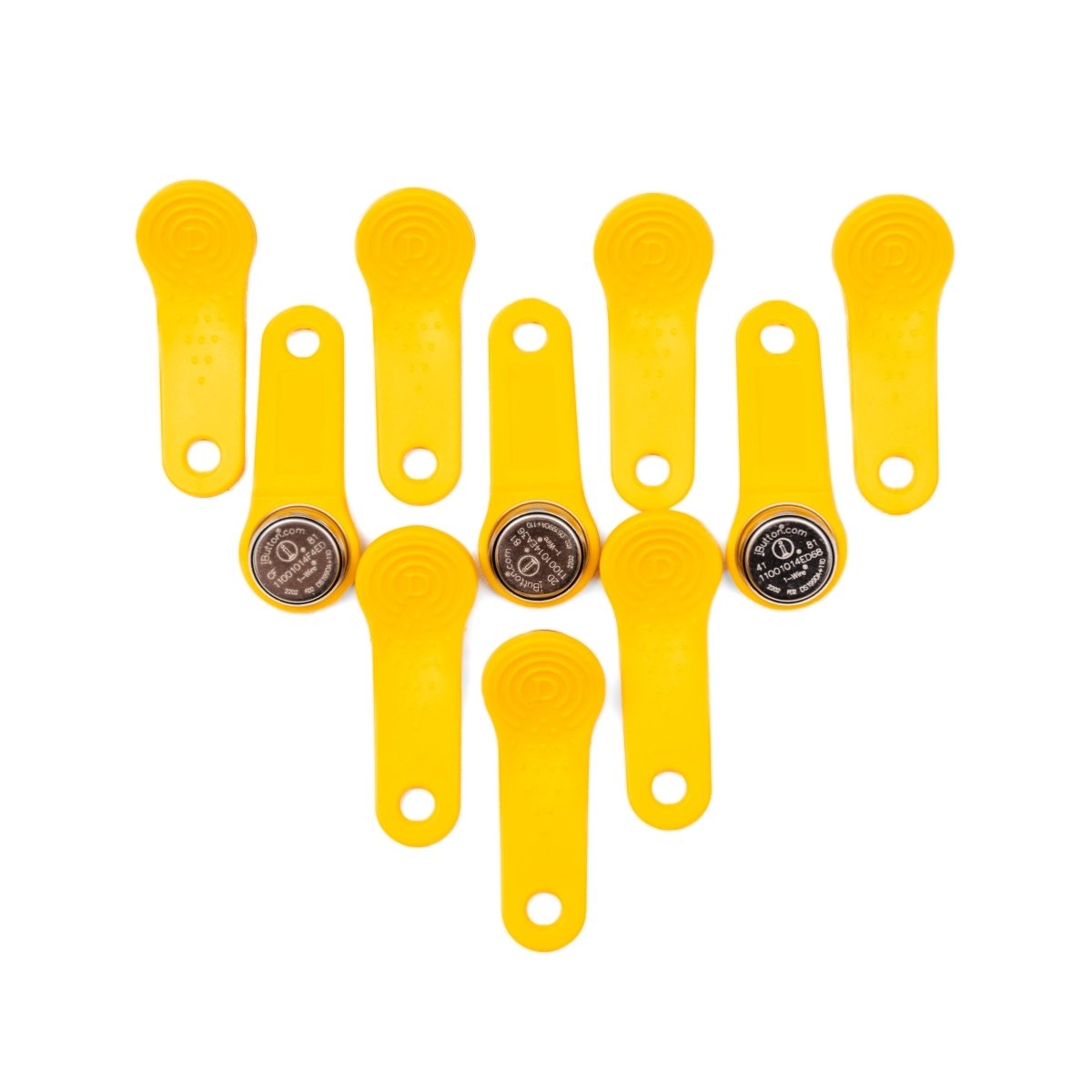 PIUSI Yellow User Keys PKT10 - GO Fill