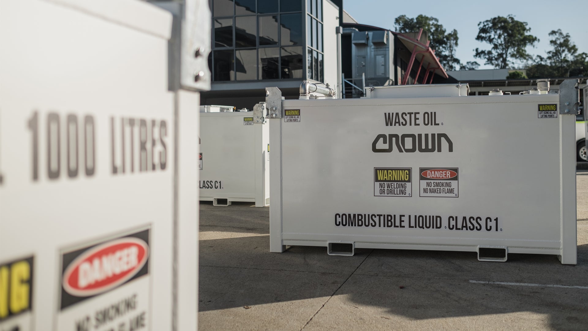 WASTE OIL UPGRADE for use with BOX Self Bunded Tank WOU - GO Fill